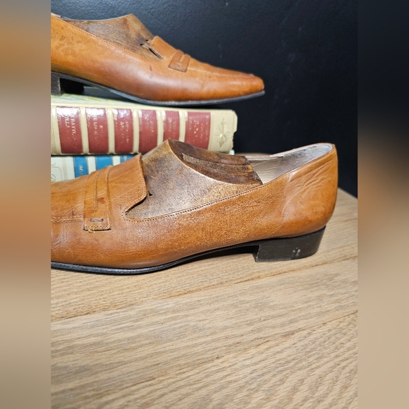 Cole Haan Made in Italy Tan Leather Loafer Shoes Size 8.5B main image 4